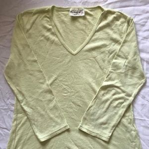 Women's Sparkly Lime Maternity Shirt